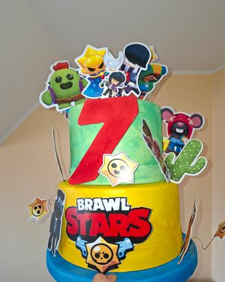 torta scenografica Brawl stars