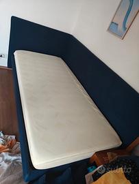 Letto singolo 90x200 + materasso Tempur-Pedic