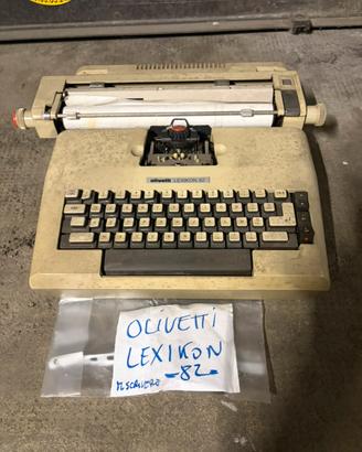Macchina da scrivere Olivetti