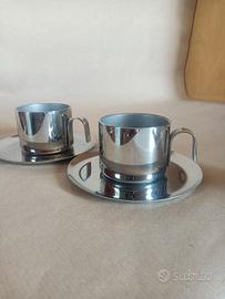 Tazzine da caffè in acciaio inox 18/10