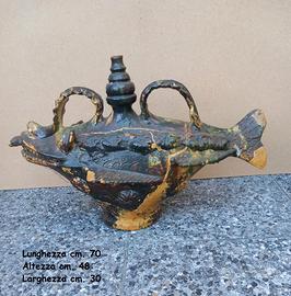 Brocca ornamentale vintage in ceramica