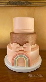 Torta Scenografica con Arcobaleno