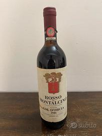 Rosso di Montalcino 1986 Tenuta col d’ Orcia