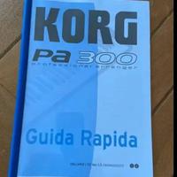 Manuale d’uso tastiera Korg pa300