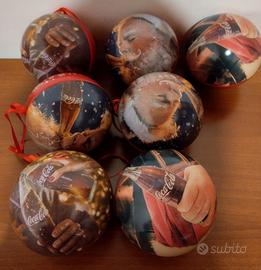 Palline di Natale Coca Cola.