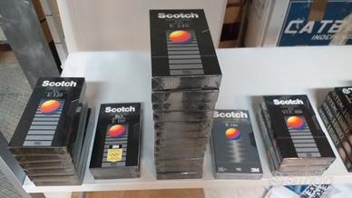 Videocassette VHS Scotch "EG" pari al nuovo