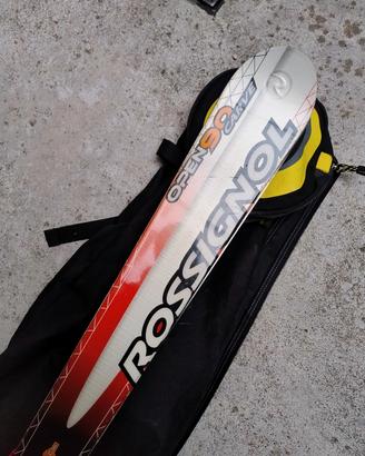 Kit Sci Rossignol Open 90 (162cm)+Bastoncini+Sacca