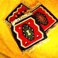 tris di tappetini artigianato sardo