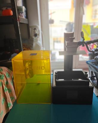 Stampante 3D a resina + stazione UV Anycubic