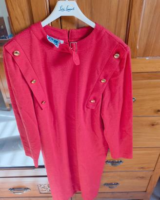 Vestito da giorno Luisa Spagnoli 70% lana, tg. 44