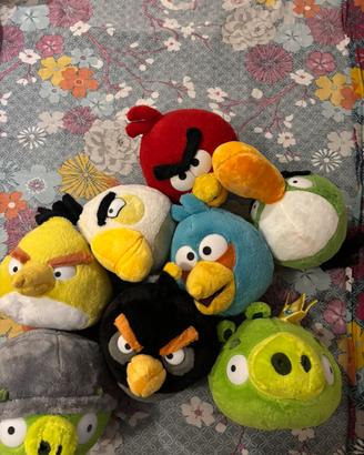 SET PELUCHES ANGRY BIRDS – COLLEZIONE VINTAGE