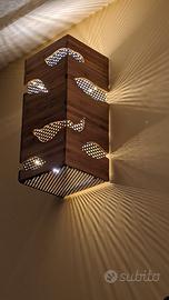 Applique Fatta a mano con legno di bamboo