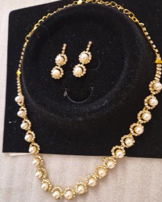 parure con perle