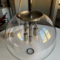 lampada sospensione Originale anni 70 Vetro