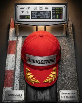Cappellino Bridgestone a tema F1