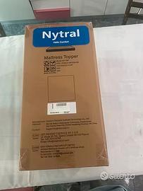 Topper Memory Foam 90x200 Singolo 8cm Nytral Nuovo