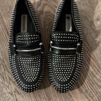 Mocassini Steve Madden nero con borchie