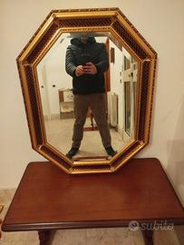 Specchio Ottagonale Vintage