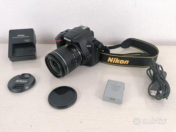 Nikon d3500 Bluetooth Video FULL HD PARI AL NUOVO