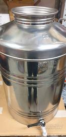 Contenitore x olio in acciaio 50 lt