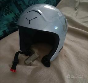 Casco da bambino per sci color grigio