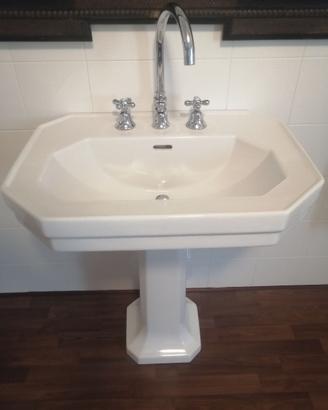 set sanitari bagno retro' epoca liberty deco'