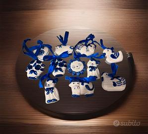Decorazioni ceramica animali