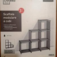 Scaffale multiuso componibile