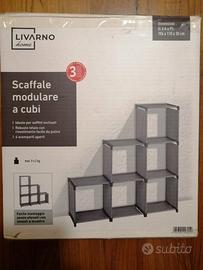 Scaffale multiuso componibile