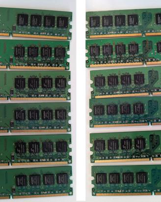 Ram ddr2 kingston KVR 8gb (8banchi da 1gb) 800Mhz