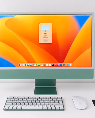 iMac 2021 M1 24” Apple Fattura Garanzia PC FISSO