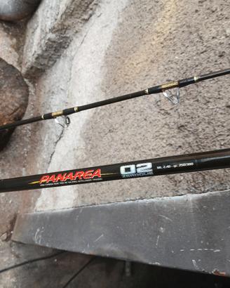 canna da pesca lineaeffe panarea 2.40mt  250-300gr