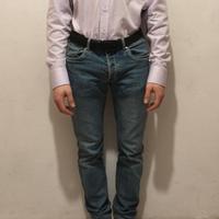 CAMICIA HILTON LILLA/LAVANDA 100% COTONE - NUOVA M