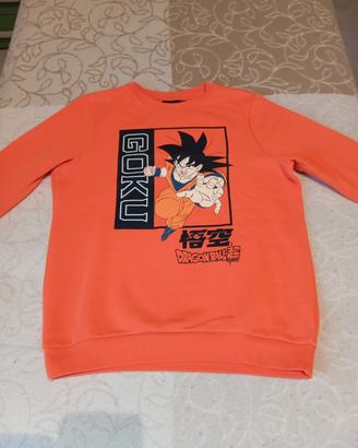 Felpa bambino 11 - 12 anni , cm 152 , Dragonball