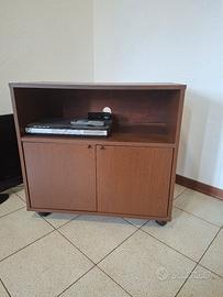 porta TV color noce