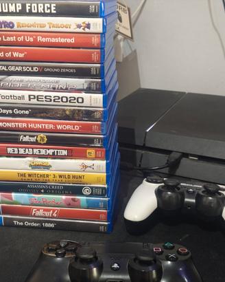 PS4 con giochi