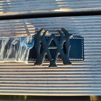 Cintura AMIRI con Fibbia Logo Nero 