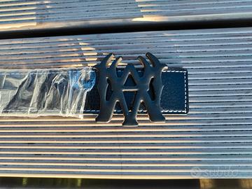 Cintura AMIRI con Fibbia Logo Nero 