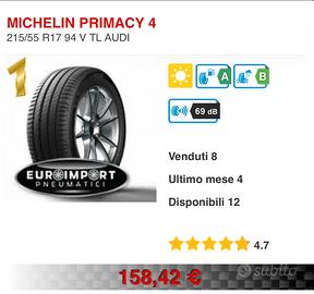 Pneumatici nuovi Michelin