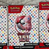 Carte pokemon scarlatto e violetto 151 bundle ita