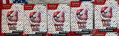 Carte pokemon scarlatto e violetto 151 bundle ita