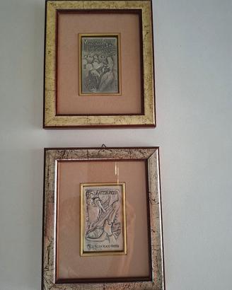 quadri  bassorilievo argento di toulouse-lautrec