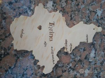 tagliere, sottopentola in legno