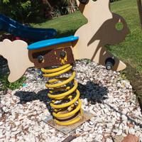 gioco a molla da giardino