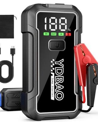 YDBAO Avviatore Batteria Auto 10000A 12V Tutta la 