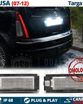 Luci TARGA LED Lancia Musa dal 2007 CANbus 6500K