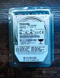 Hard Disk Toshiba 120 Gb SATA 2.5"