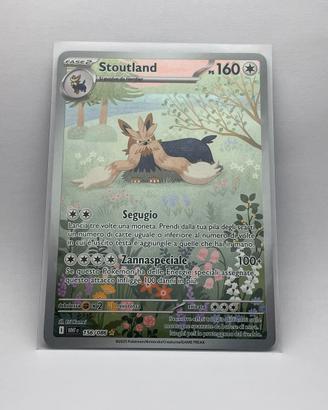 Pokemon SV White Flare Stoutland 156/086