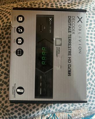 Decoder Digitale DVB-T2 HD Oblivion HDMI SCART