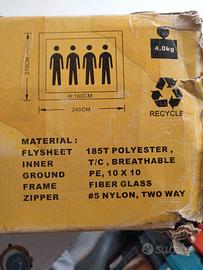 tenda 4 posti